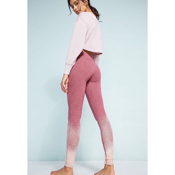 NWT Anthropologie Free People Ombre Kyoto Leggings - Picture 2 of 5
